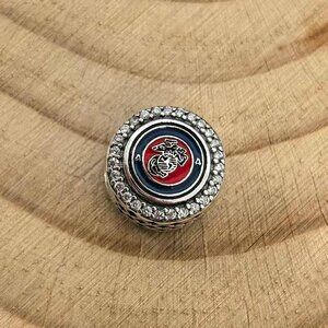 Pandora USMC Marine Corps Exclusive Dangle Charm, S925 Silver Jewelry